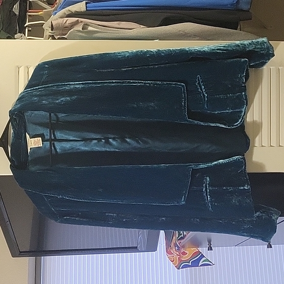Sundance Green Velvet Jacket - Picture 1 of 3